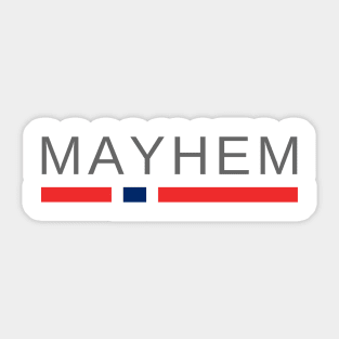 Mayhem Norge | Norway Sticker